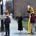 Neil Sauter, 29, of Blissfield, stands at a crosswalk on Fifth Ave. and E. Huron St. Melanie Maxwell I AnnArbor.com